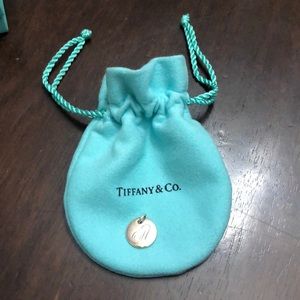 Tiffany & Co. initial pendant letter “A”